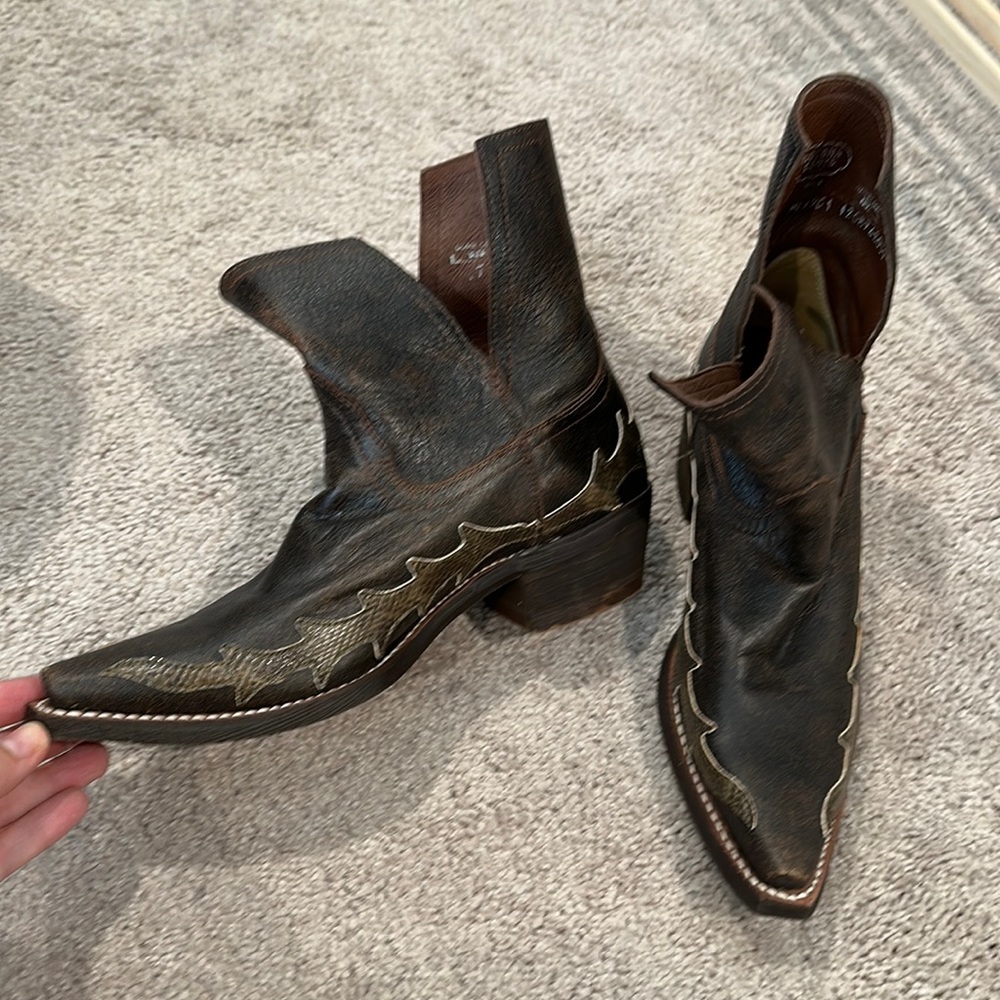 Nocona Sitrine Short Snip toe Boots - 7